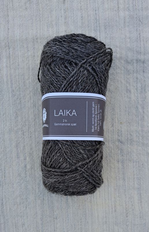 Laika 2 tråds ullgarn